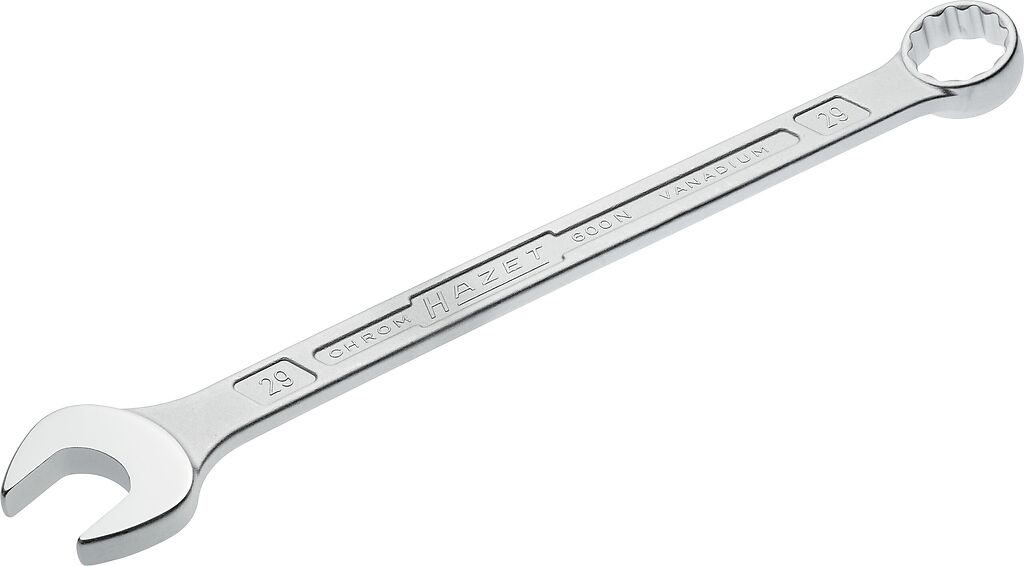 Kombinētā uzgriežņu atslēga, 29 mm (600N-29, HAZET)