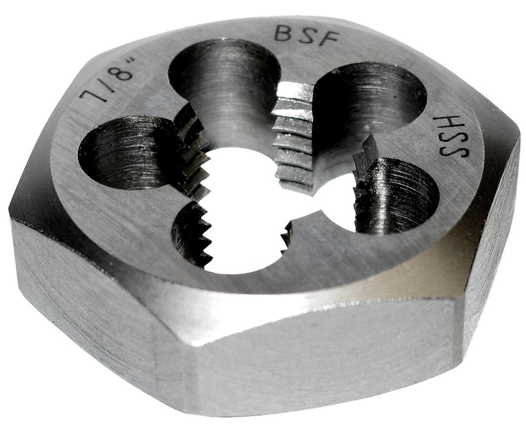 HSS-Schneidmutter 6-kant BSF 7/8" x 11 Gang (2600090, PICHLER)