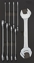 Combination Wrench Set for Trolley, 10 pcs (601016, SONIC)
