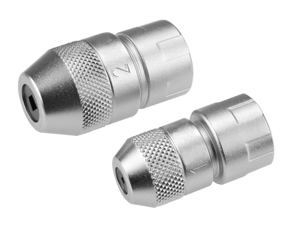 Tool Holder For Taps Set Size 1 + 2 adjustable 2 to 5 mm and 4.5 to 9 mm (26820205, PICHLER)