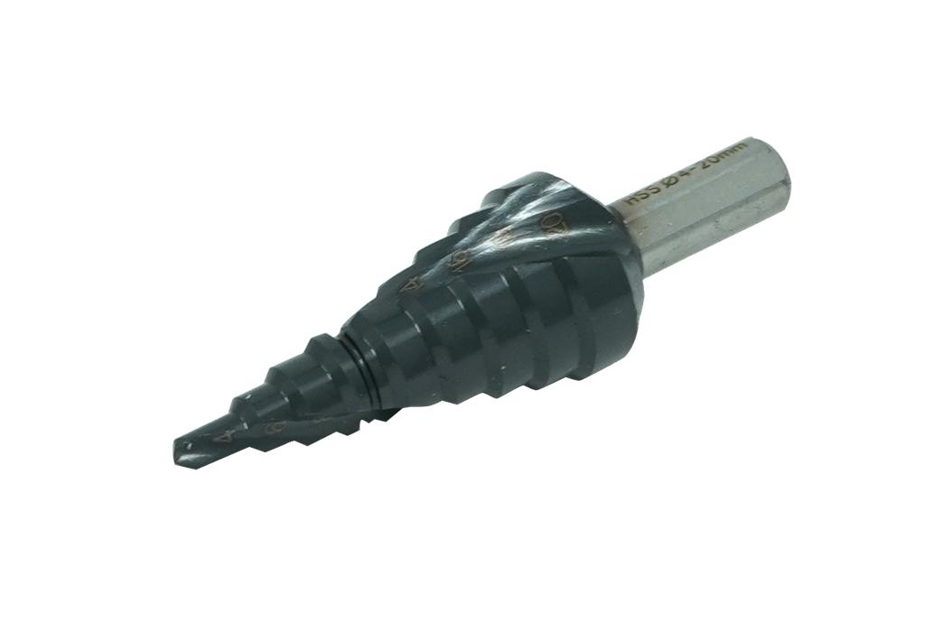 Pakopinis grąžtas 4–20 mm, 2 mm žingsnis (28024500, PICHLER)