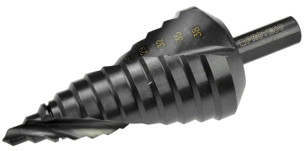 Stufenbohrer Gr. 3 6-38 mm 3 mm steigend (28026000, PICHLER)