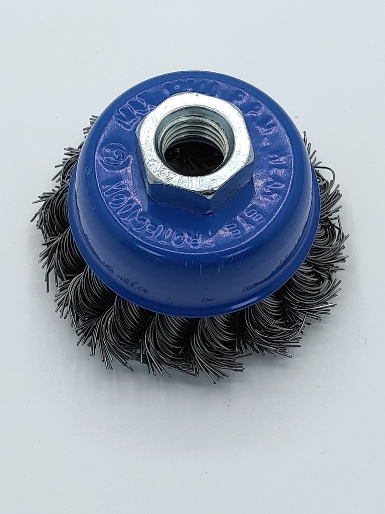 Topfbürste gezopfter Draht Ø 65 mm Aufnahme-Ø 14,0 x 2,0 [mm] (30193000, PICHLER)