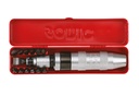 Impact screwdriver with bit set, 15 pcs (601503, SONIC)