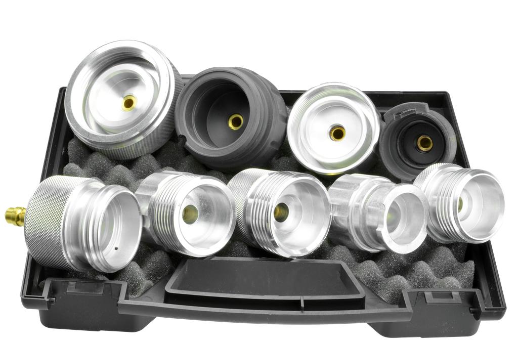Cap test adapter set 9 pcs. (4056150, PICHLER)