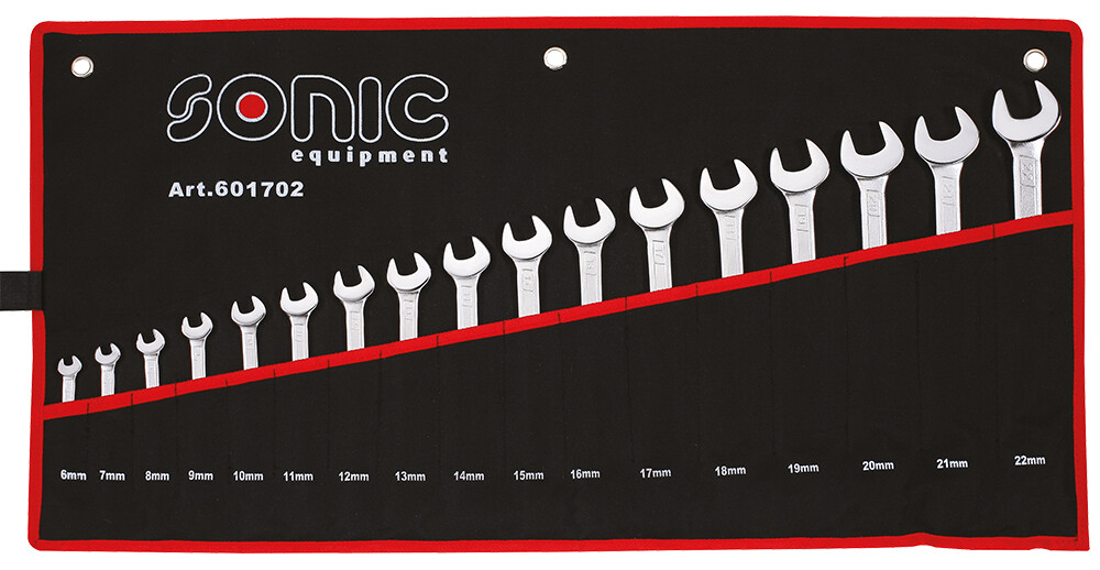 Sonic Combination Wrench Set 17-Piece (601702, SONIC)