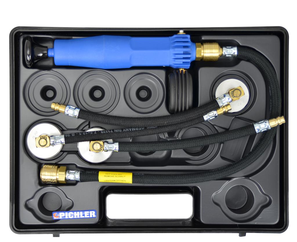 Test equipment sets LR 150 motorbike 3 cooler pump with Tube, (4056300, PICHLER)