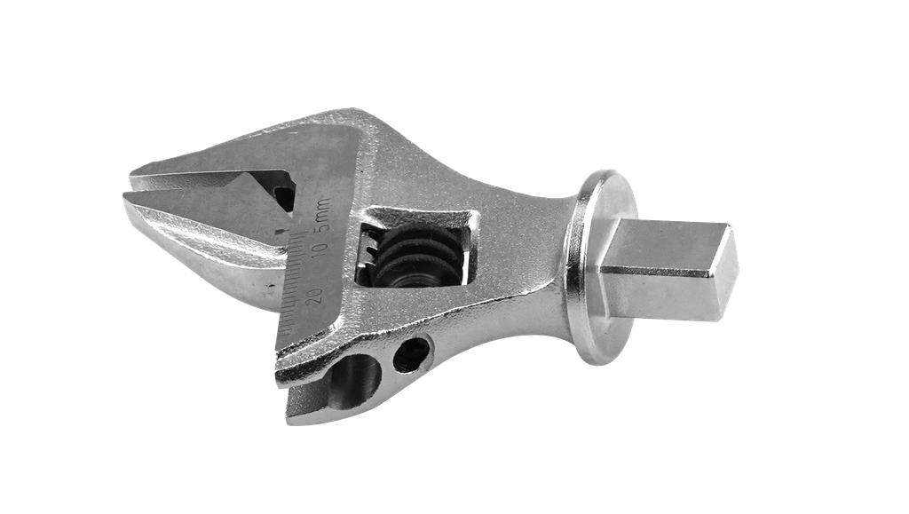 Einsteck-Rollgabelschlüsssel 5-26 mm Vierkantaufnahme 9x12 (41502202, PICHLER)