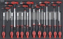 Tool set for tool trolleys (21 pcs) (602104, SONIC)