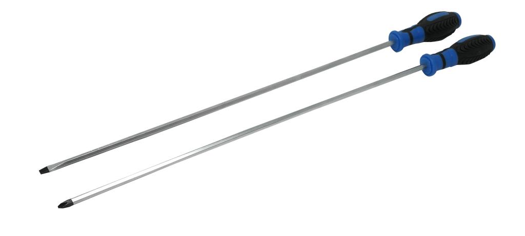 Schraubendreher Set 2-teilig extra lang 450 mm (51001300, PICHLER)