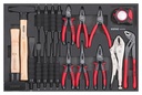 Chisel, hammer and pliers set SFS-M, 22 pcs, Sonic Equipment (602209, SONIC)