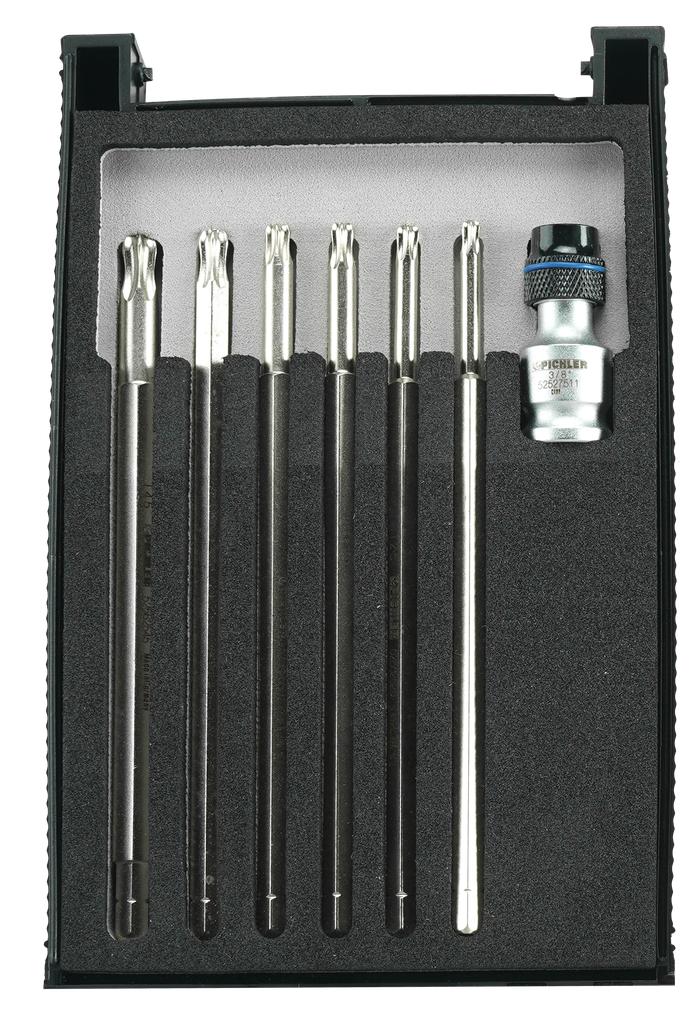 Kugelkopfschlüssel-Satz Torx 7-tlg. (52562500, PICHLER)