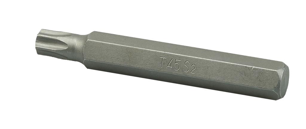 Torxeinsatz ohne Bohrung Aufnahme 10 mm TX 45 x 75 (5707450, PICHLER)