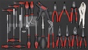 Tool set for tool trolleys, 23 pcs, SONIC EQUIPMENT (602308, SONIC)