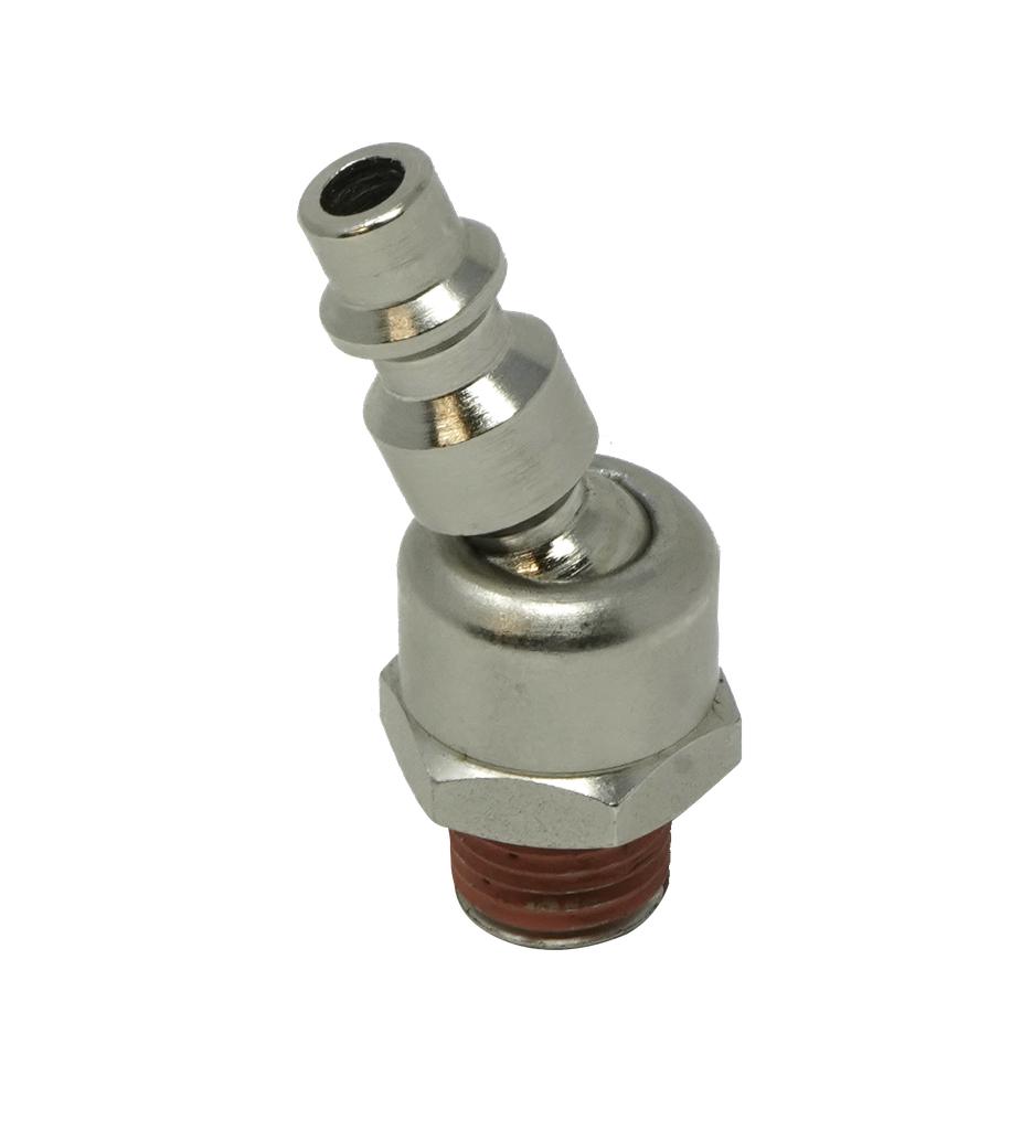 Plug nipple with IRP06 1/4" external thread swivel and rotatable (60214340, PICHLER)