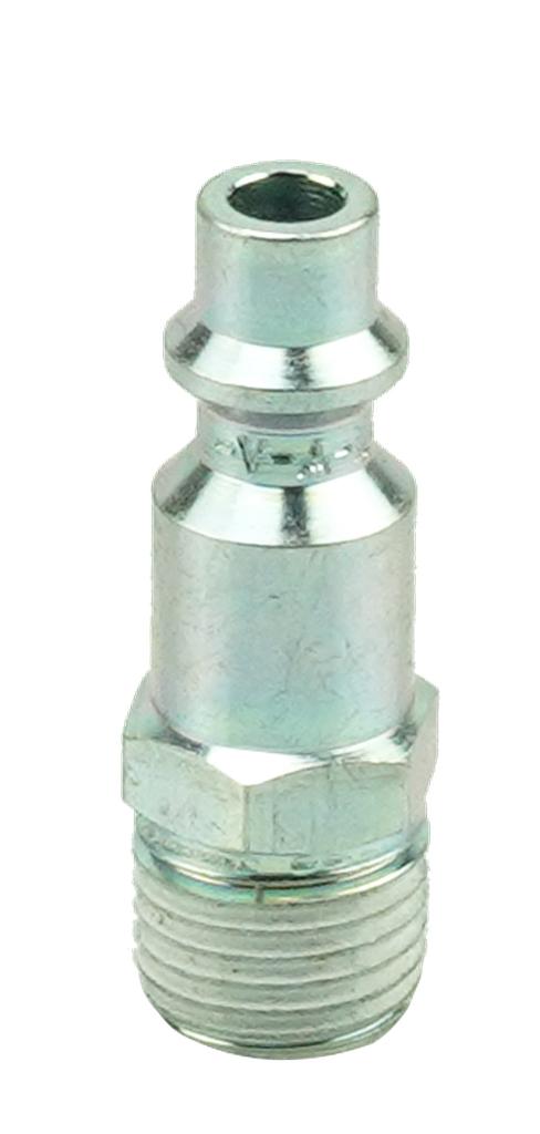 Druckluft-Stecknippel IRP06 (CH+France) mit Gewinde AG / R 3/8" (60214358, PICHLER)
