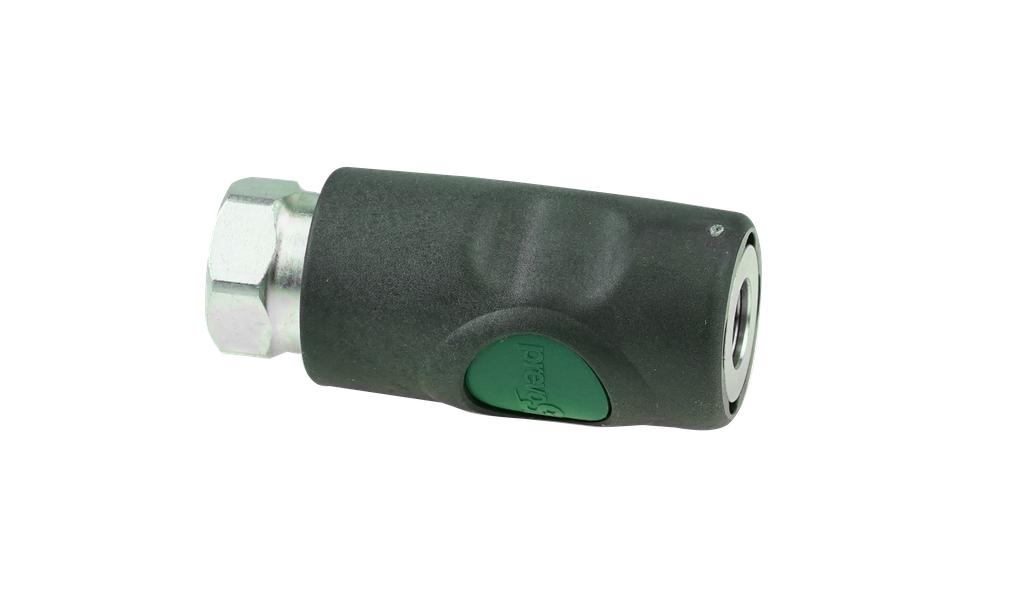 Pneumatinė greitoji mova PREVOST su G 3/8 col. sriegiu ir „One-Push“ apsauga (60214640, PICHLER)