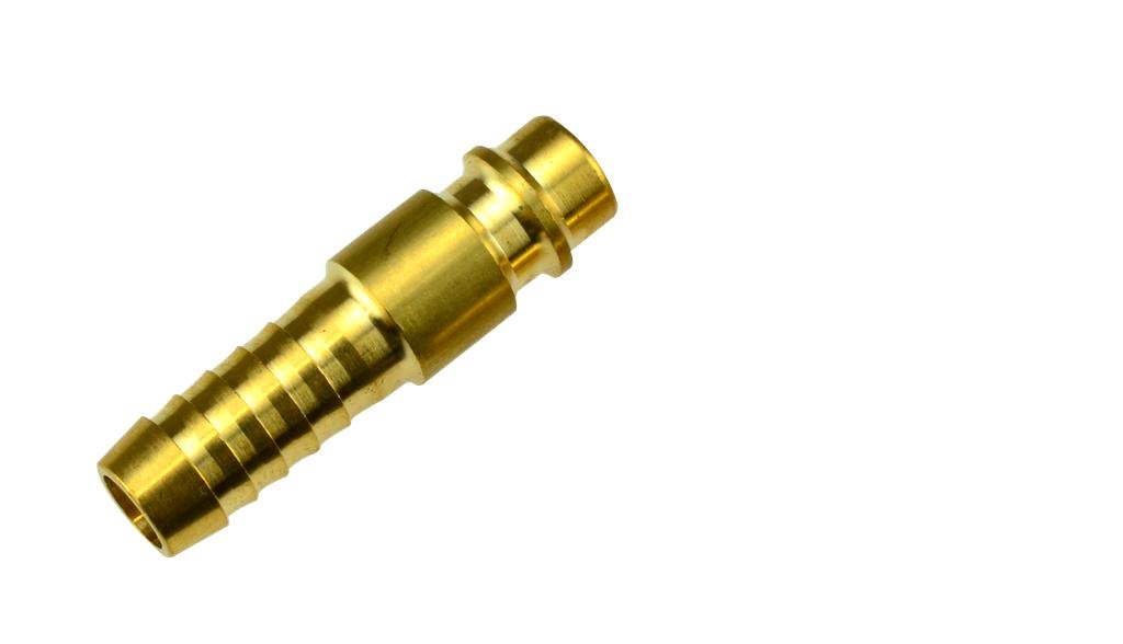 Schlauchanschluss mit 9 mm Stecktülle Messing (60214900, PICHLER)