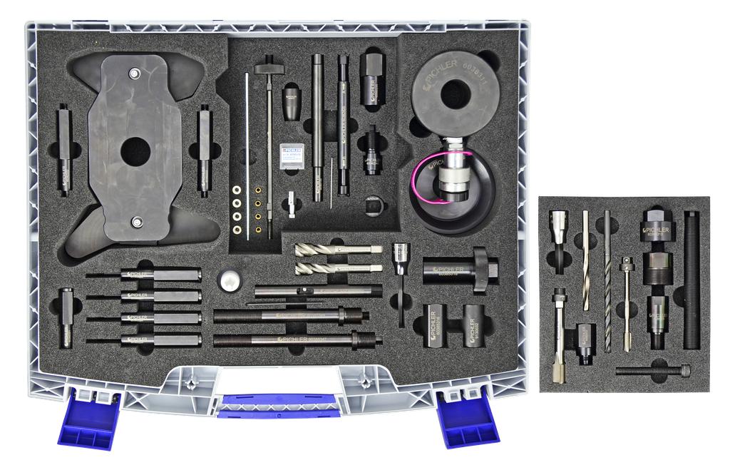Injector Removal Set M9R / M9T / R9M with 20 t hydraulic cylinder (60382095, PICHLER)