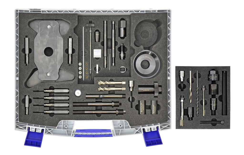 Injector Removal Set M9R / M9T / R9M without 20 t hydraulic cylinder (60382105, PICHLER)