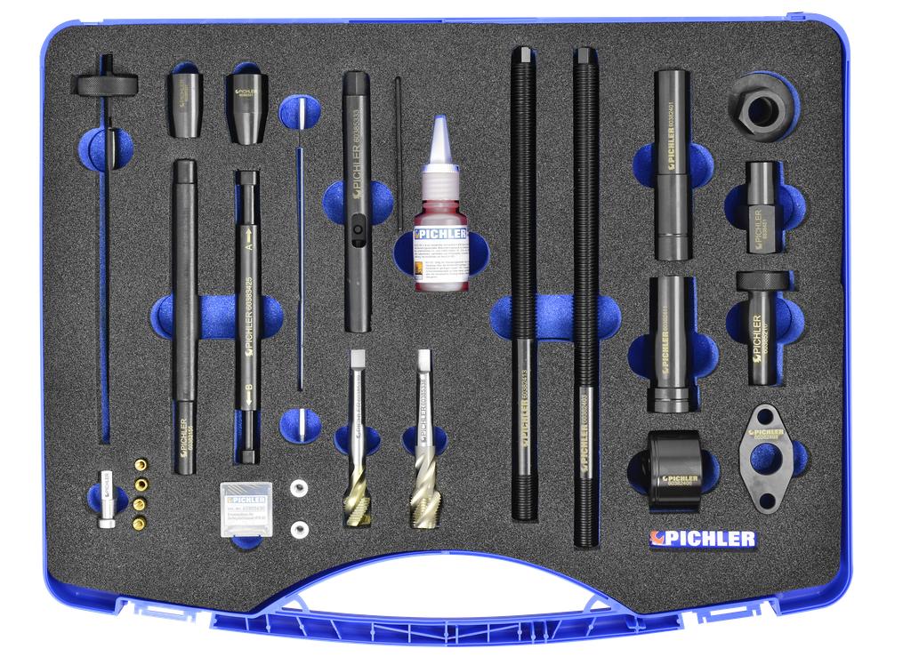 Universal pulling kit for broken injectors (60382400, PICHLER)