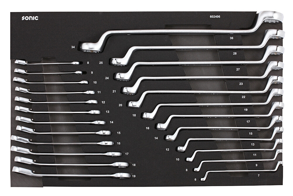 Raktų komplektas į vežimėlį, 24 vnt (602406, SONIC)