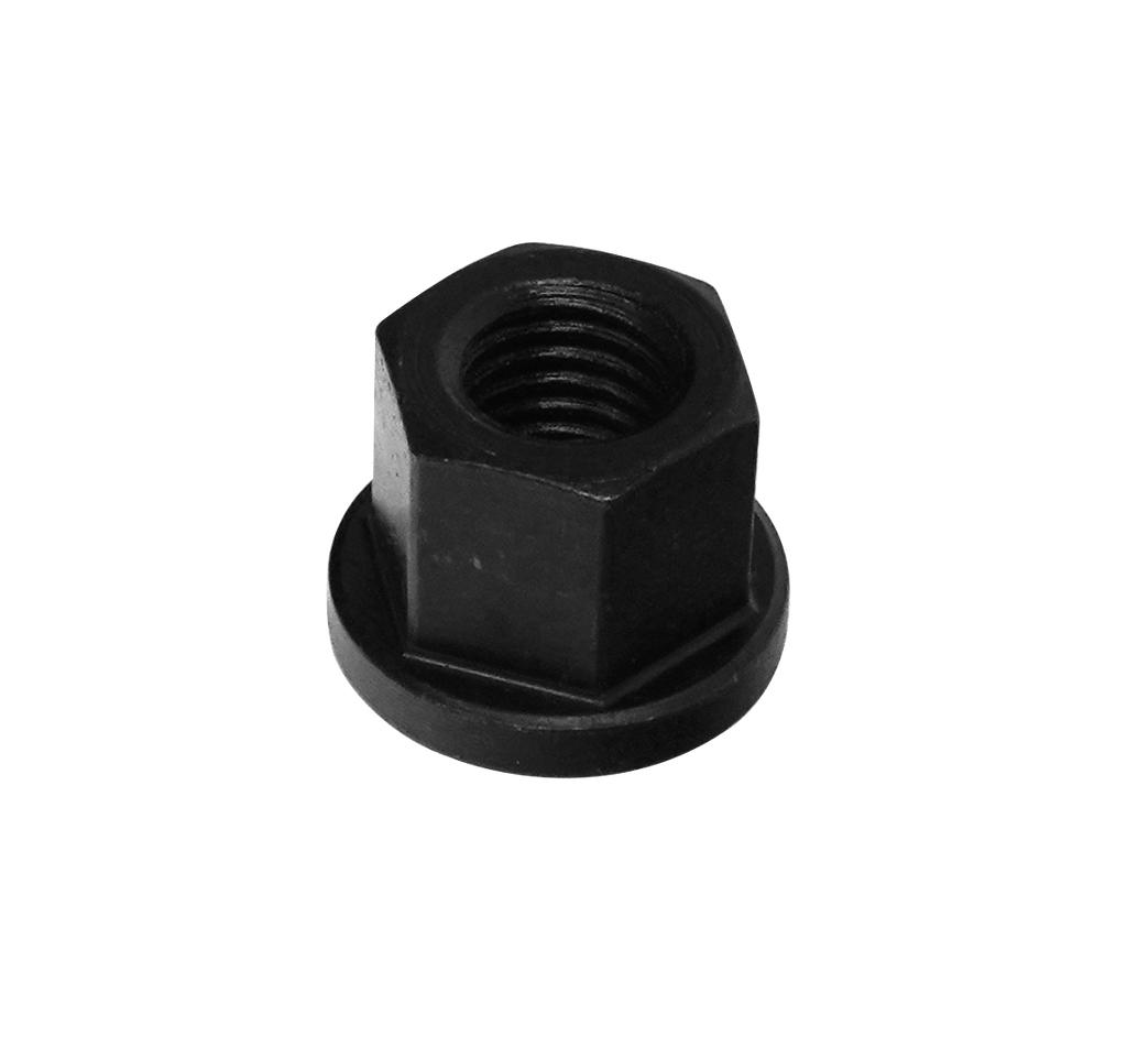 Sechskantmutter mit Bund M14 DIN 6331, Qualität 10, schwarz (60385033, PICHLER)