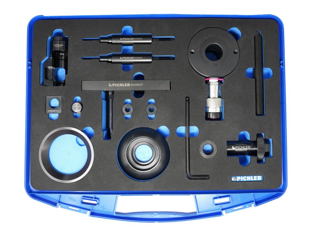 Injector removal kit 20 t PSA 2.0 l / 2.2 l ( DW10 / DW12) (60385625, PICHLER)