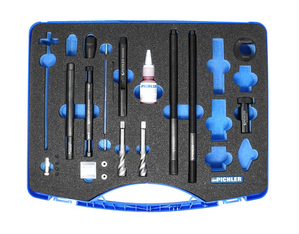Supplementary extraction kit for broken injectors PSA 2.0 l / 2.2 l, 20 t (60385650, PICHLER)
