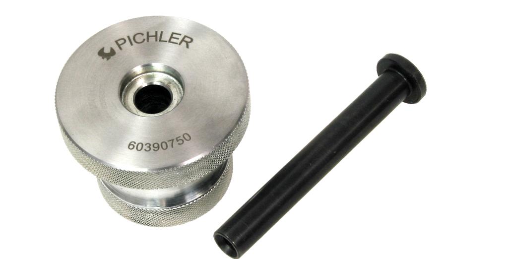 Slide hammer 1,35 kg Inner Thread M10, stroke: 45 mm (60390750, PICHLER)