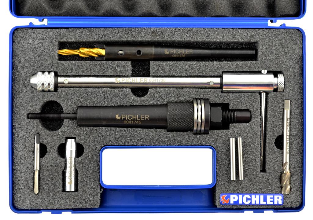 Universal glow plug removal kit M10x1 without accessories and brushes (6041740, PICHLER)