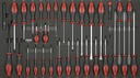 Įrankių komplektas į vežimėlius, 32 vnt., SONIC EQUIPMENT (603207, SONIC)