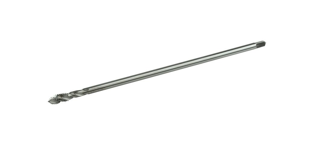 Gewindebohrer M6x1,0x150 mm Sackloch mit Überlaufschaft SP HSSE Form C 35° (60418250, PICHLER)