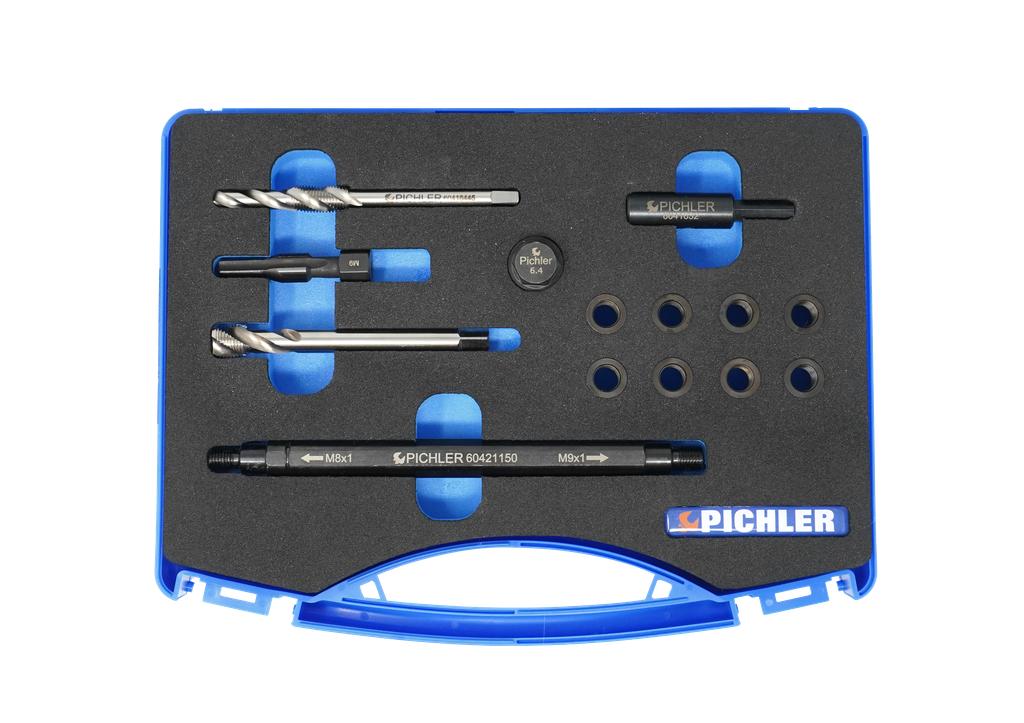 Thread repair kit for glow plugs M9x1 (60421105, PICHLER)