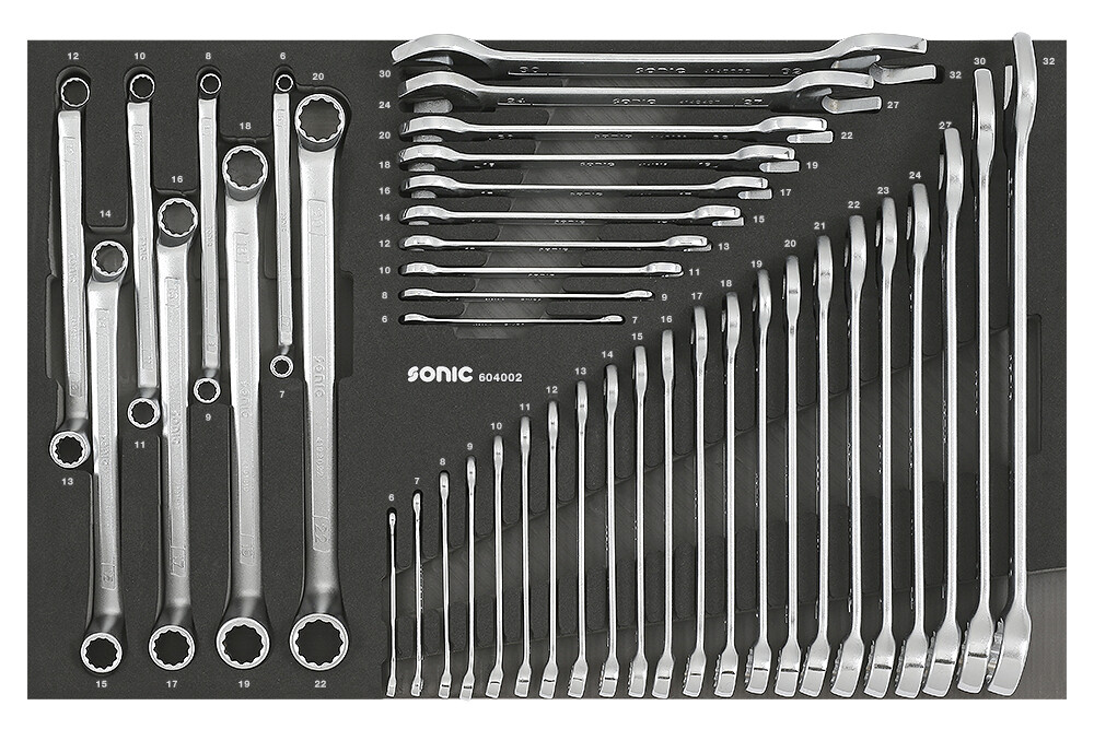 Wrench set SFS-M 40-pcs. (604002, SONIC)
