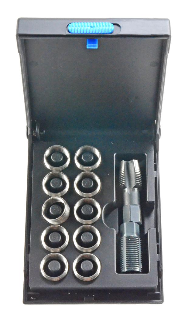 Lambda insert nut set No.2, M18x1.5 with drill, (60459500, PICHLER)