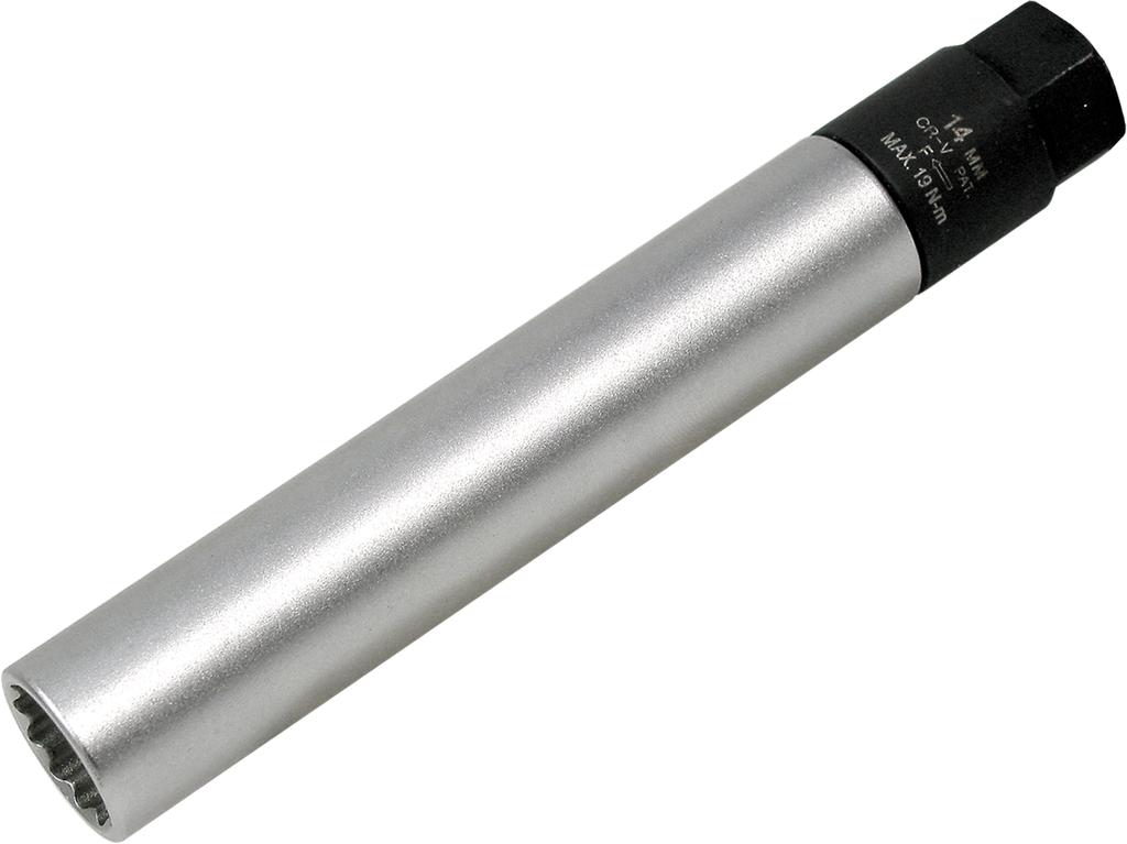 Sparkplug Socket with Retainer 14 x 125 mm, 12-point drive 3/8" Torque 19 Nm (60463300, PICHLER)