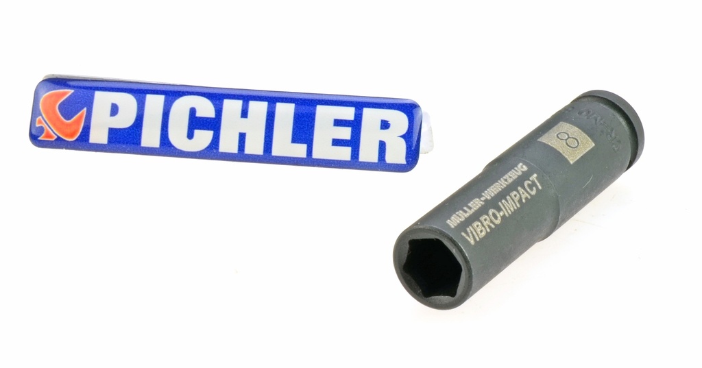 Impact socket for Vibra Extractor 8 mm 1/4", e.g. for 90471060 (60471063, PICHLER)