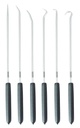 Āķu komplekts UNI, 6 gab., ar neslīdošu rokturi, 250 mm garš (60476215, PICHLER)