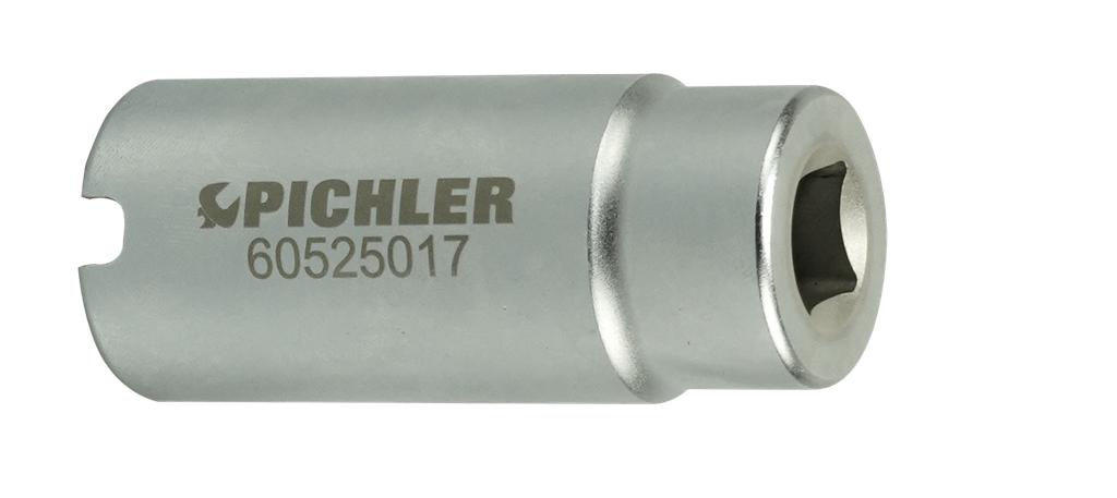 Operating socket 24 mm for socket insert 17 mm (60525017, PICHLER)