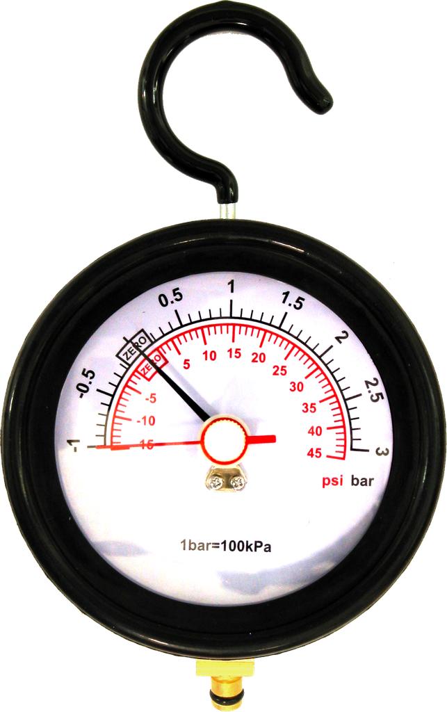 Complementary "MITYVAC" Manometer f.Turboladertest (6090869, PICHLER)
