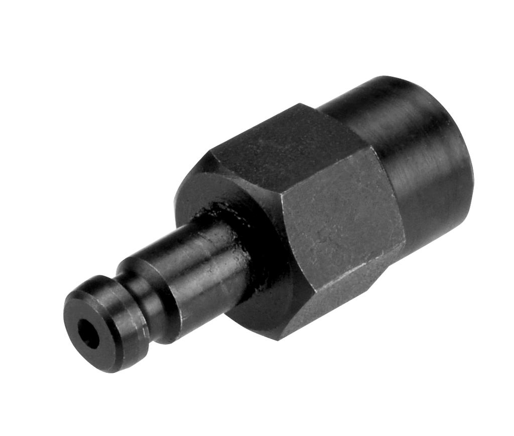 Adapteris Mod. A, vidinis sriegis M12x1,5 ir greitoji mova Motometer kompresijos matuokliams, su ventiliu (60915801, PICHLER)