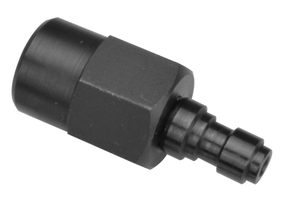 Connection adapter, plug-in nipple AST quick coupling to internal thread M12x1.5, with valve (60917090, PICHLER)