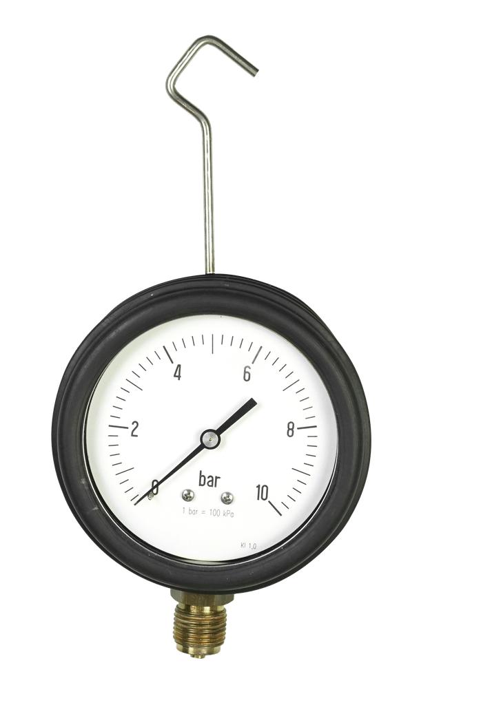 Manometer 0-10 Bar für K/L- Jetronic Testgerät/für alte Geräte (6095300, PICHLER)