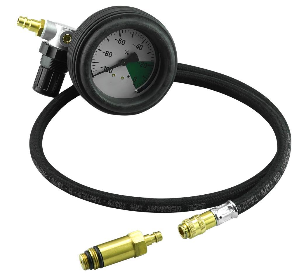 Pressure Drop Tester DRV 05 "3" with NW5 Coupling and Spark Plug Adapter (60965505, PICHLER)