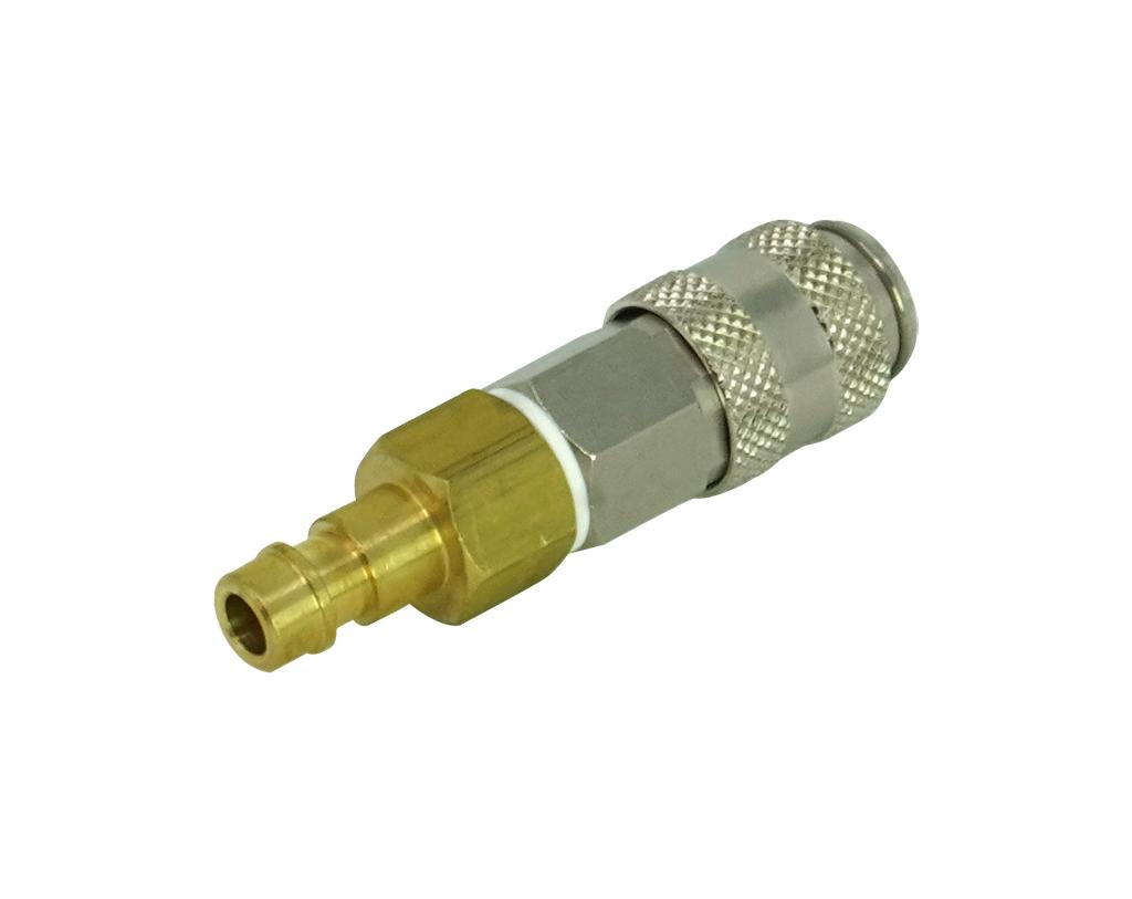 Verbindungsadapter NW5 Kupplung auf DN5 LR-Stecker ohne Ventil (60965518, PICHLER)