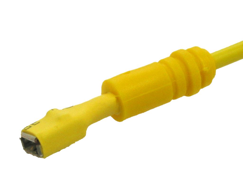 Kabelschuhverbinder M flach 5,0 mm gelb (60979021, PICHLER)