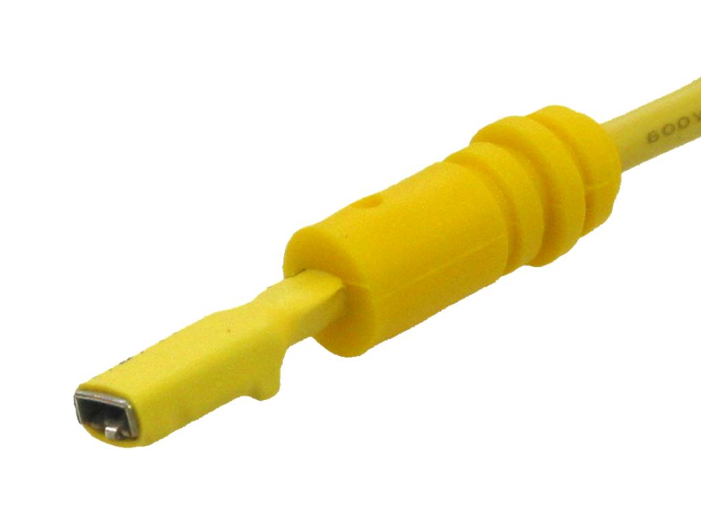 Kabelschuhverbinder M flach 3,0 mm gelb (60979022, PICHLER)