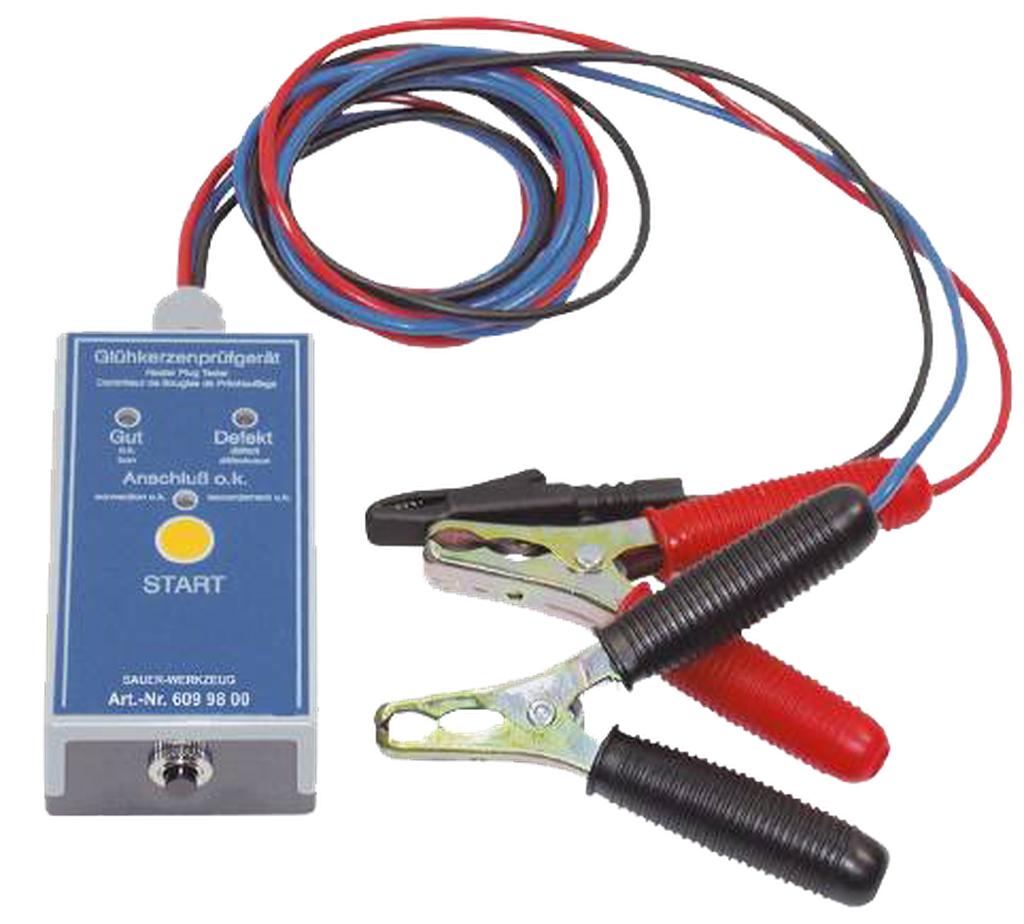 Glow plug testing device 11 / 12 V (6099800, PICHLER)