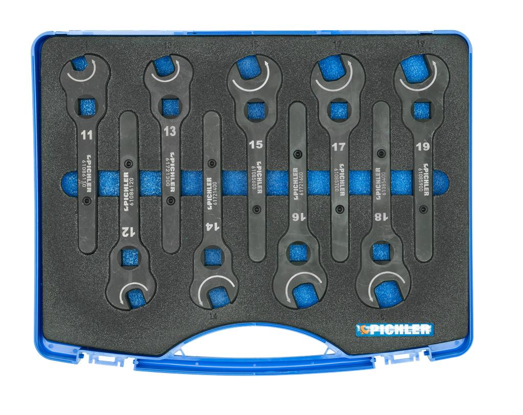 Tie rod wrench set, 10 pcs. (61085560, PICHLER)